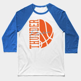 okc thunder basketball Baseball T-Shirt